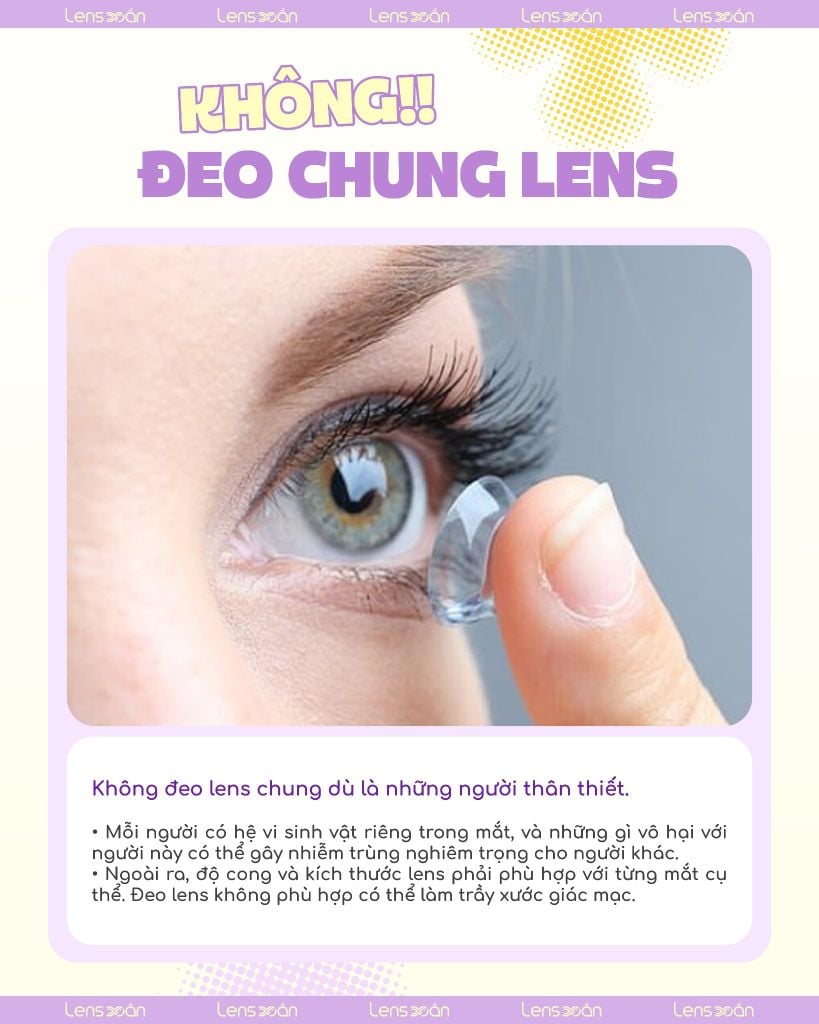 KHÔNG chia sẻ lens – An toàn cá nhân từ Lens Xoắn