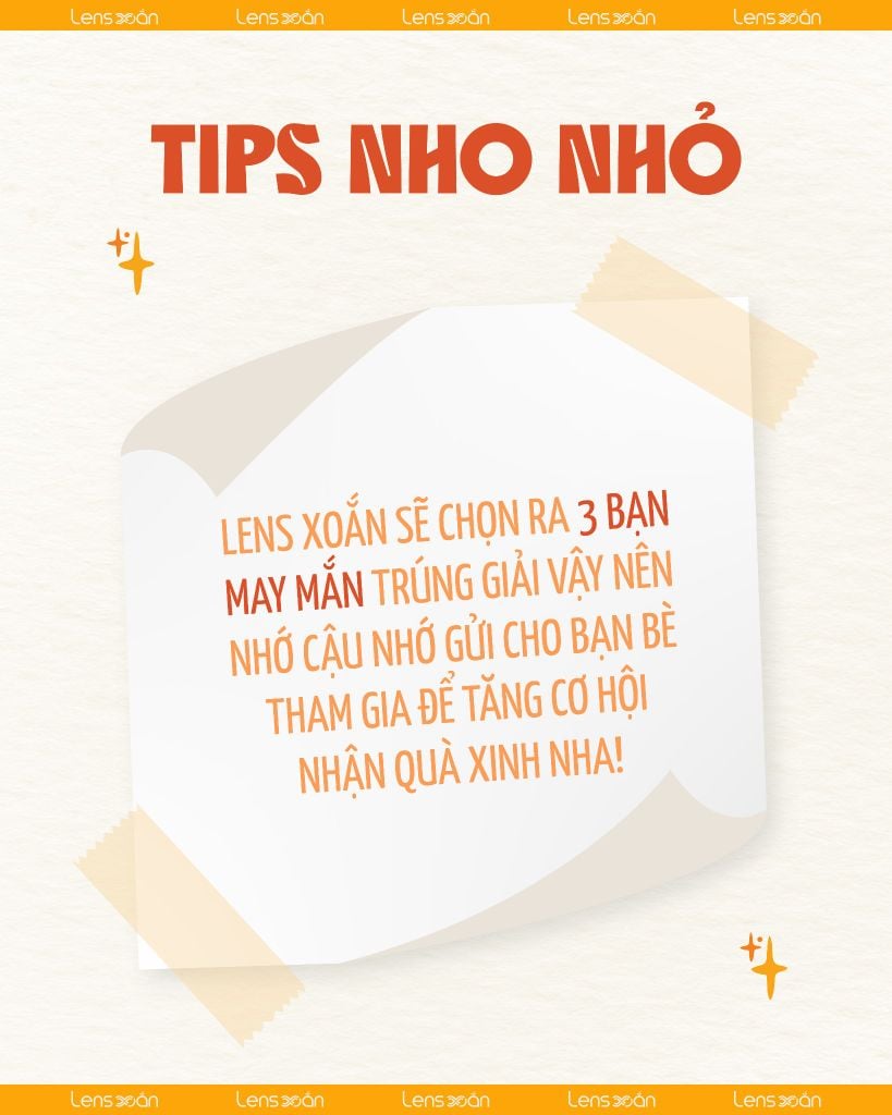 Giveaway Lens Xoắn x Mei Bắp – Nhận lens xinh chính hãng Hàn Quốc