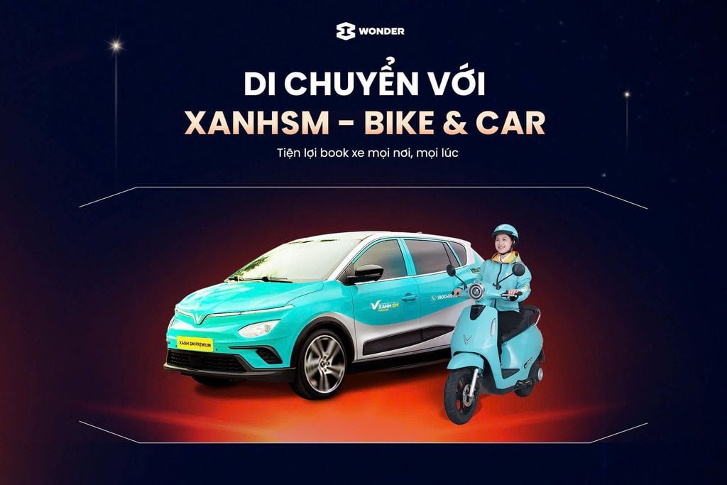 XanhSM – Đặt xe điện nhanh đến 8WONDER concert G-DRAGON