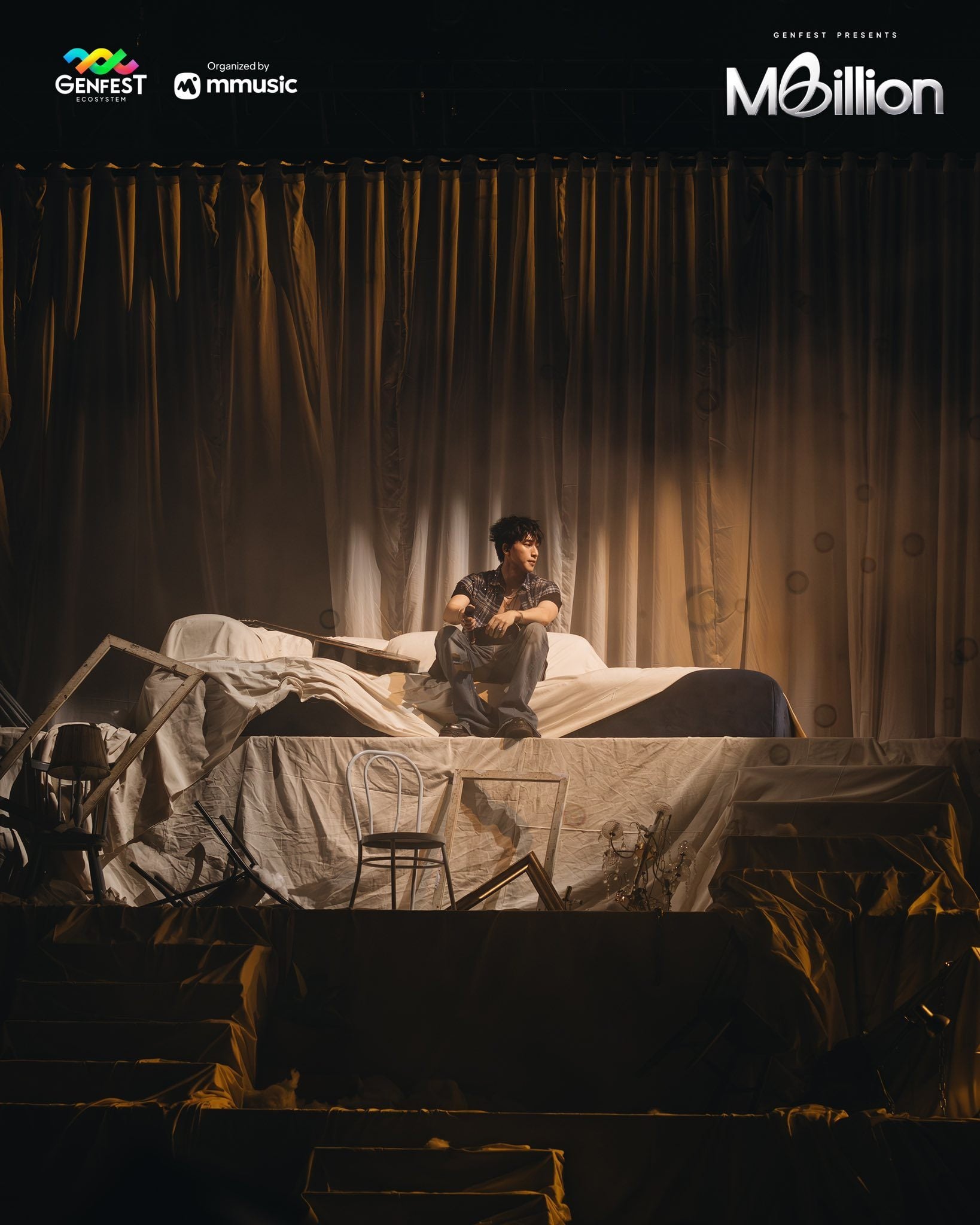 Poster thông báo GENfest Presents MBILLION Hà Nội 17.01.2026 – thông tin vé và hướng dẫn mua vé