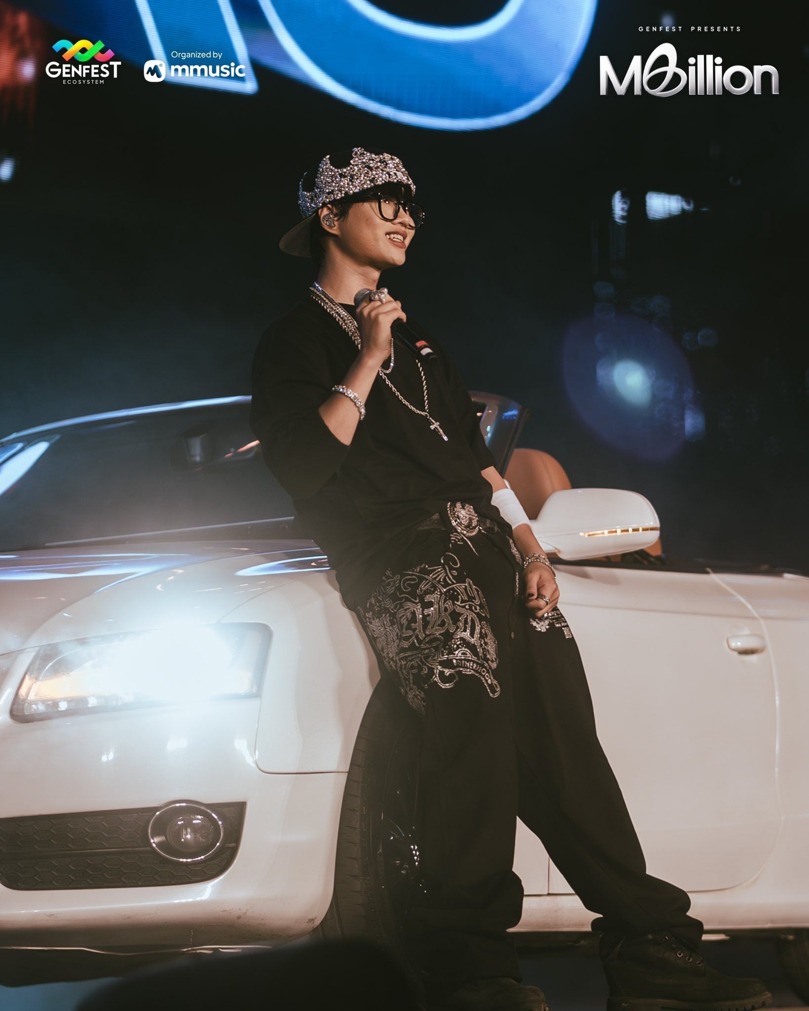 Poster thông báo GENfest Presents MBILLION Hà Nội 17.01.2026 – thông tin vé và hướng dẫn mua vé