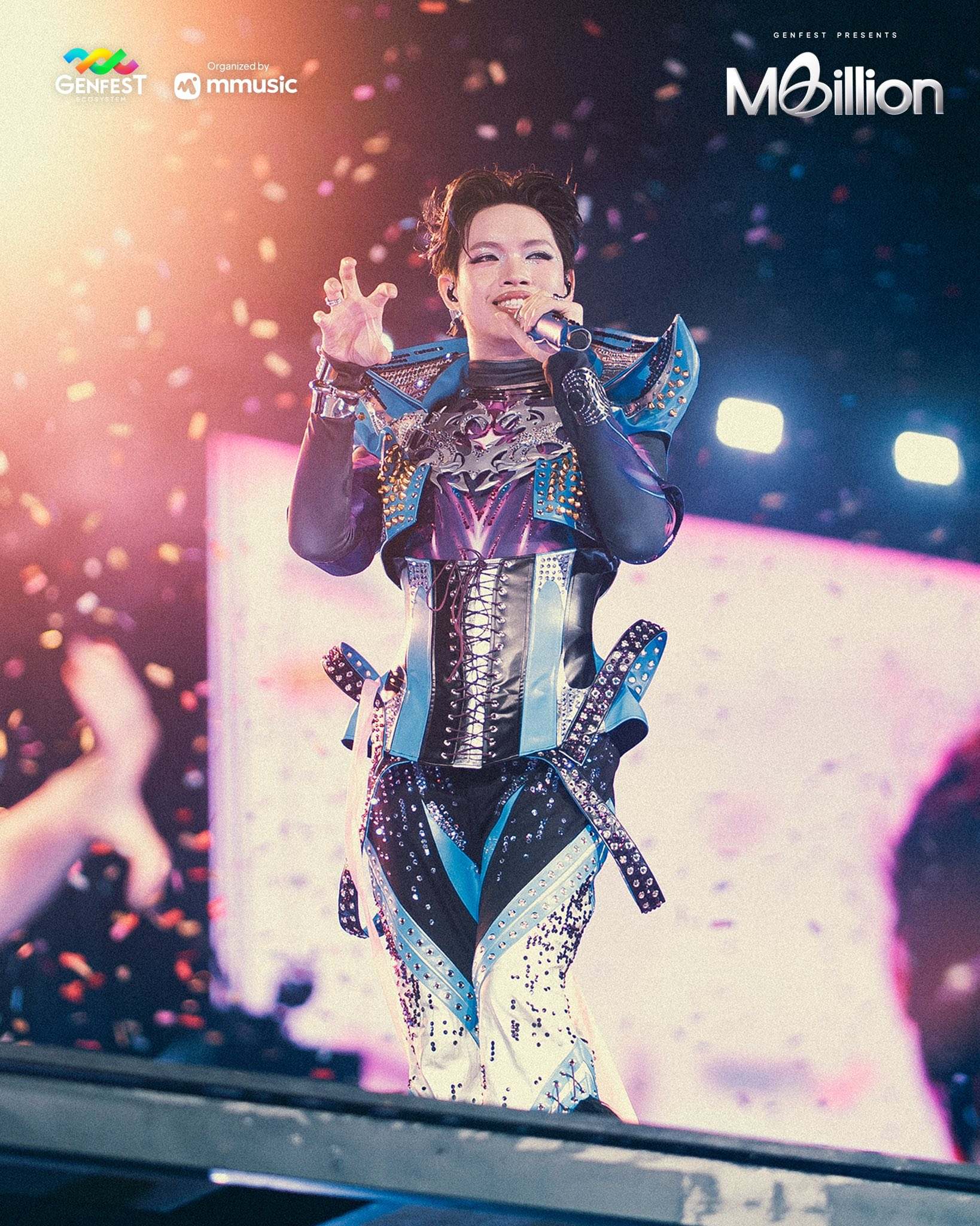 Poster thông báo GENfest Presents MBILLION Hà Nội 17.01.2026 – thông tin vé và hướng dẫn mua vé