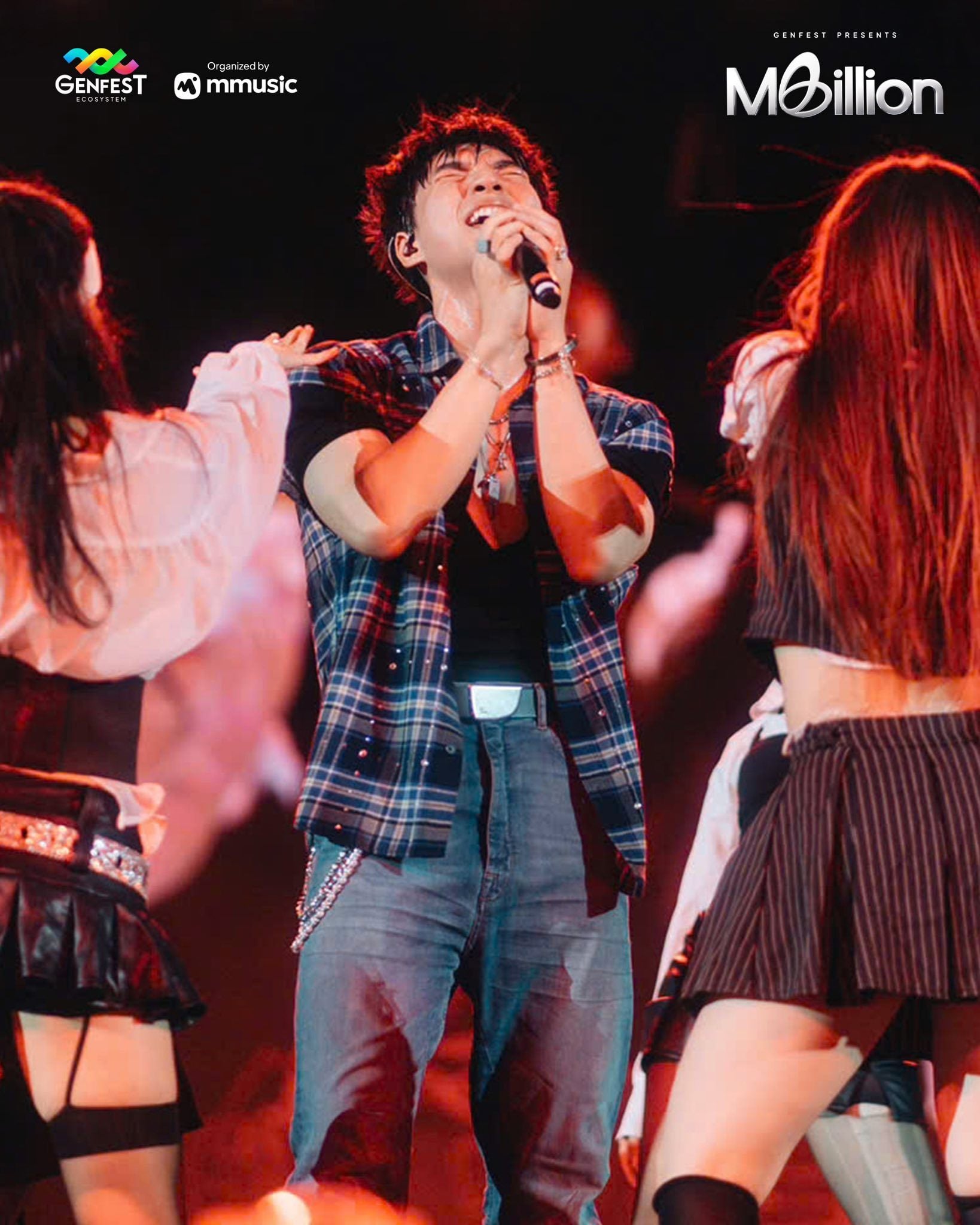 Poster thông báo GENfest Presents MBILLION Hà Nội 17.01.2026 – thông tin vé và hướng dẫn mua vé