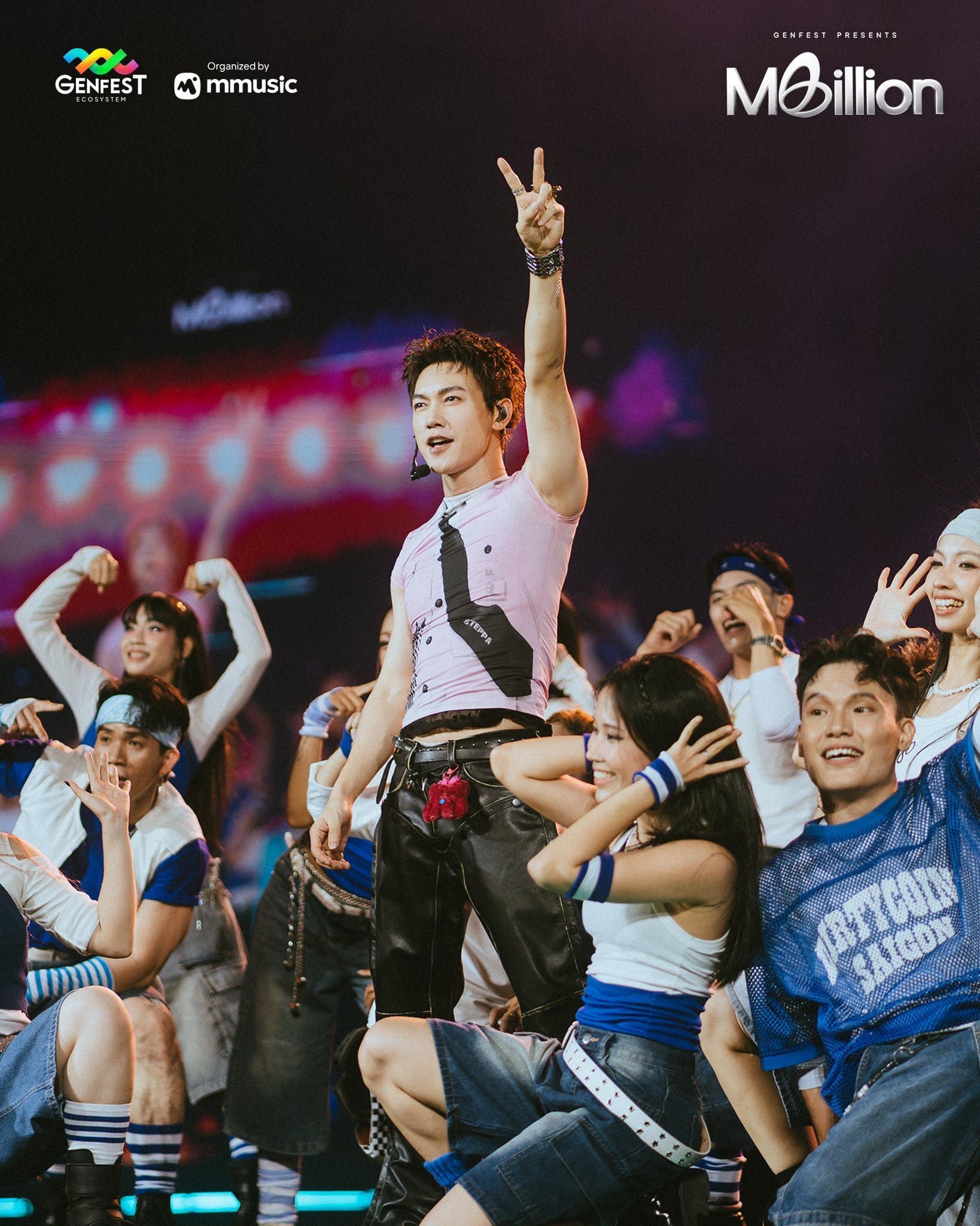 Poster thông báo GENfest Presents MBILLION Hà Nội 17.01.2026 – thông tin vé và hướng dẫn mua vé