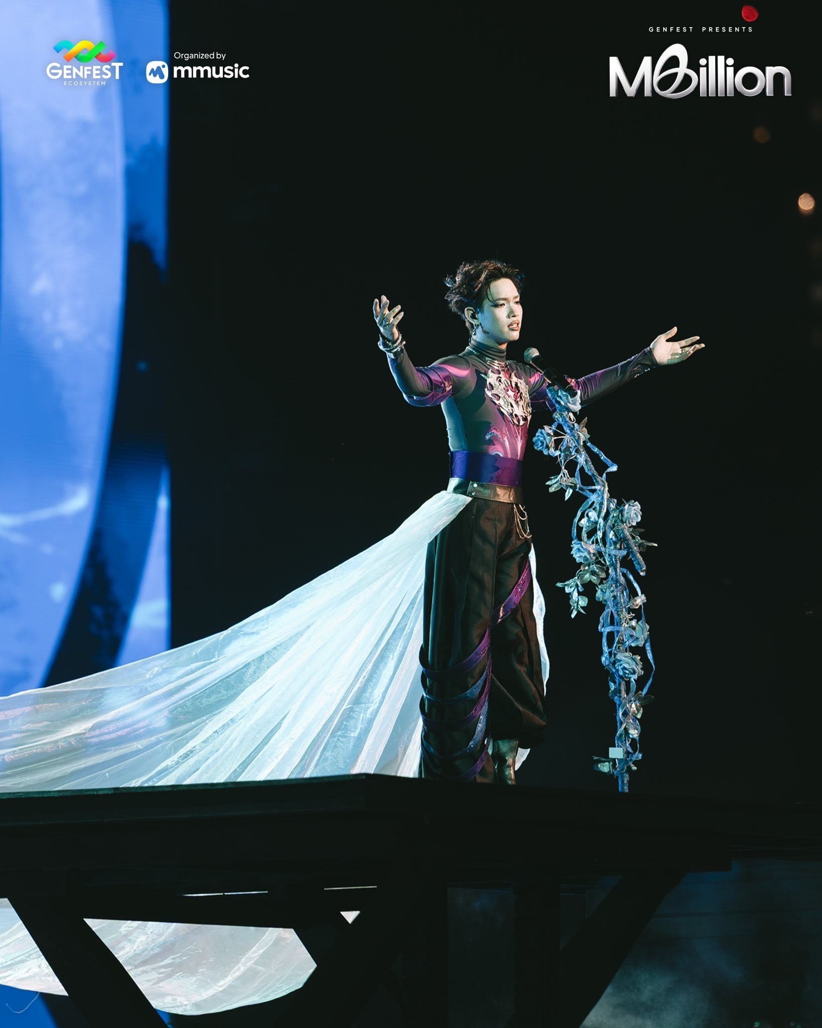Poster thông báo GENfest Presents MBILLION Hà Nội 17.01.2026 – thông tin vé và hướng dẫn mua vé
