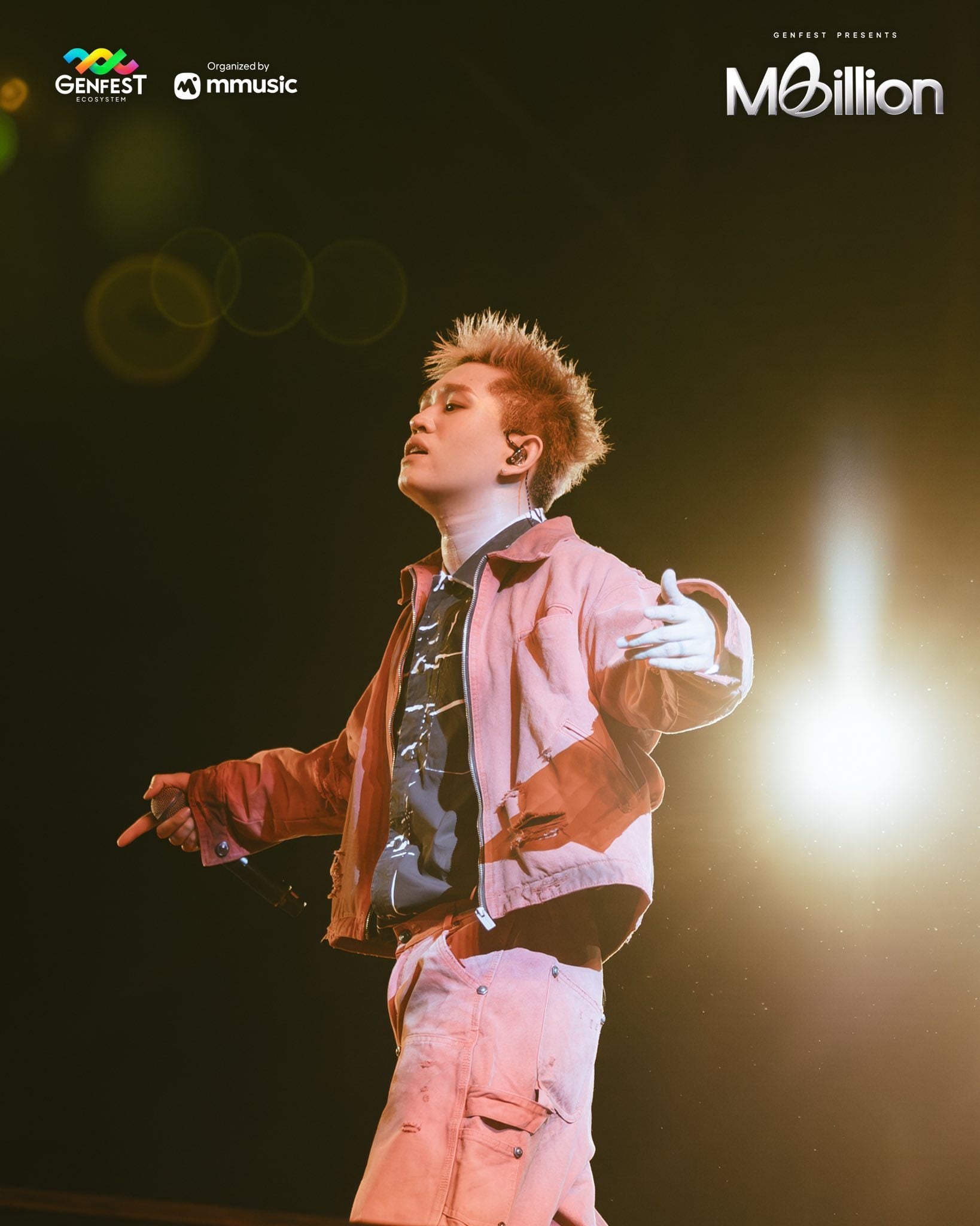 Poster thông báo GENfest Presents MBILLION Hà Nội 17.01.2026 – thông tin vé và hướng dẫn mua vé