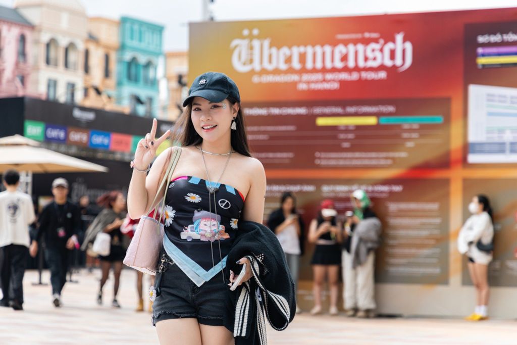 Outfit concert G-Dragon 2025 Hà Nội – Fan cháy hết mình tại Übermensch Hanoi