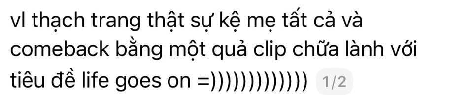 Thạch Trang – Drama Life Goes On trên Threads