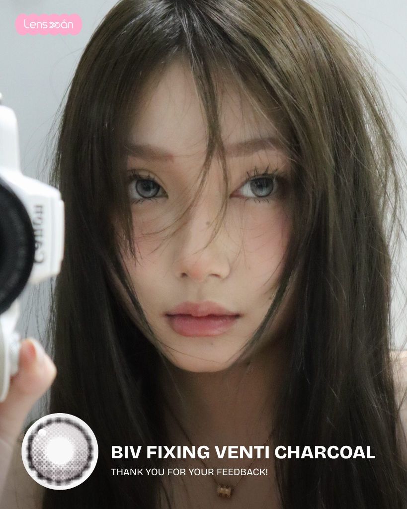 BIV Fixing Venti Charcoal lens xám than highlight khóa trục MYFIPN