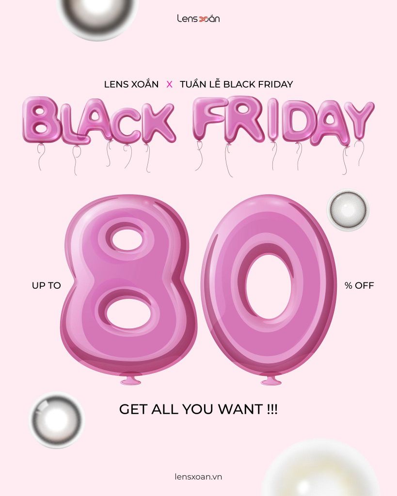 Hot Deal Black Friday 2025 – Lens Xoắn đa dạng sản phẩm