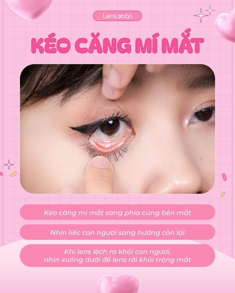 Hướng dẫn cách tháo lens ra khỏi mắt đúng cách an toàn và đơn giản