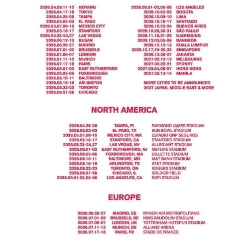 Cơ hội BTS World Tour 2026–2027 tổ chức concert tại Việt Nam