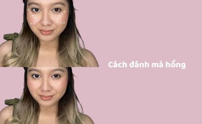 Đánh má hồng tự nhiên