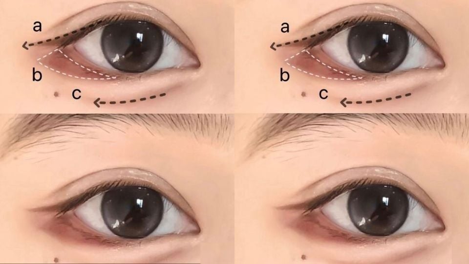 Eyeliner Douyin ngây thơ và cá tính