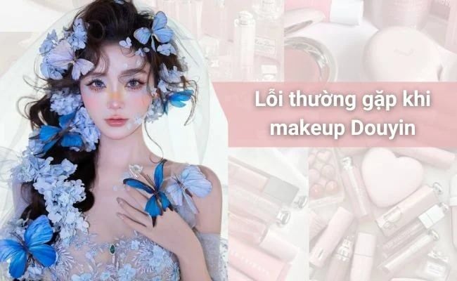 Trước và sau khi sửa lỗi makeup Douyin – từ dày cộm thành trong trẻo căng bóng