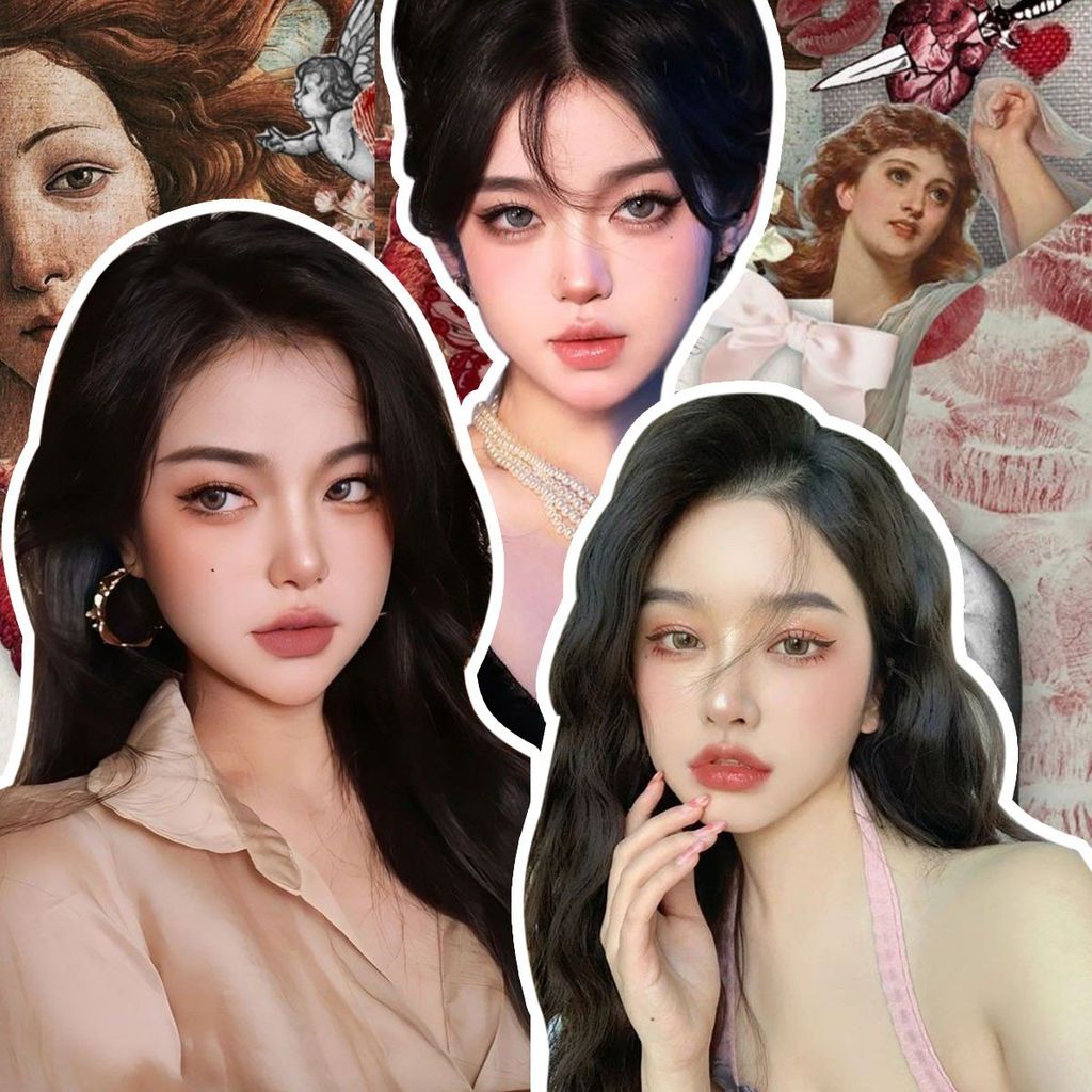 Makeup Douyin chuẩn tỷ tỷ Trung Quốc – lớp nền trắng mịn căng bóng, mắt to tròn long lanh, môi căng mọng tự nhiên