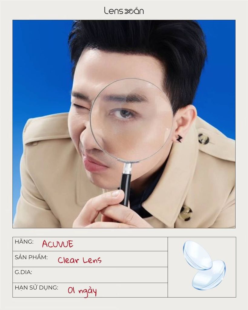 Clear Lens – Lens vibe Trấn Thành tự nhiên