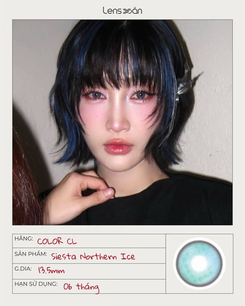 Siesta Northern Ice – Lens vibe Juky San phá cách