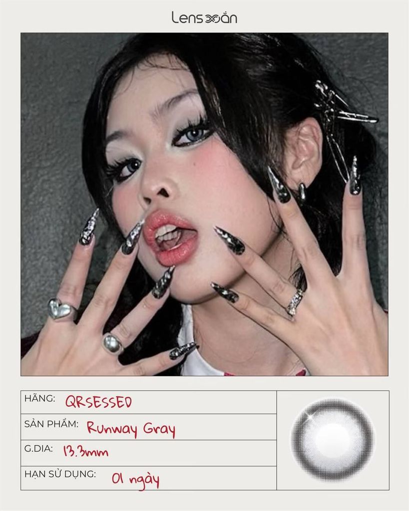 Runway Gray – Lens vibe 52Hz sang chảnh