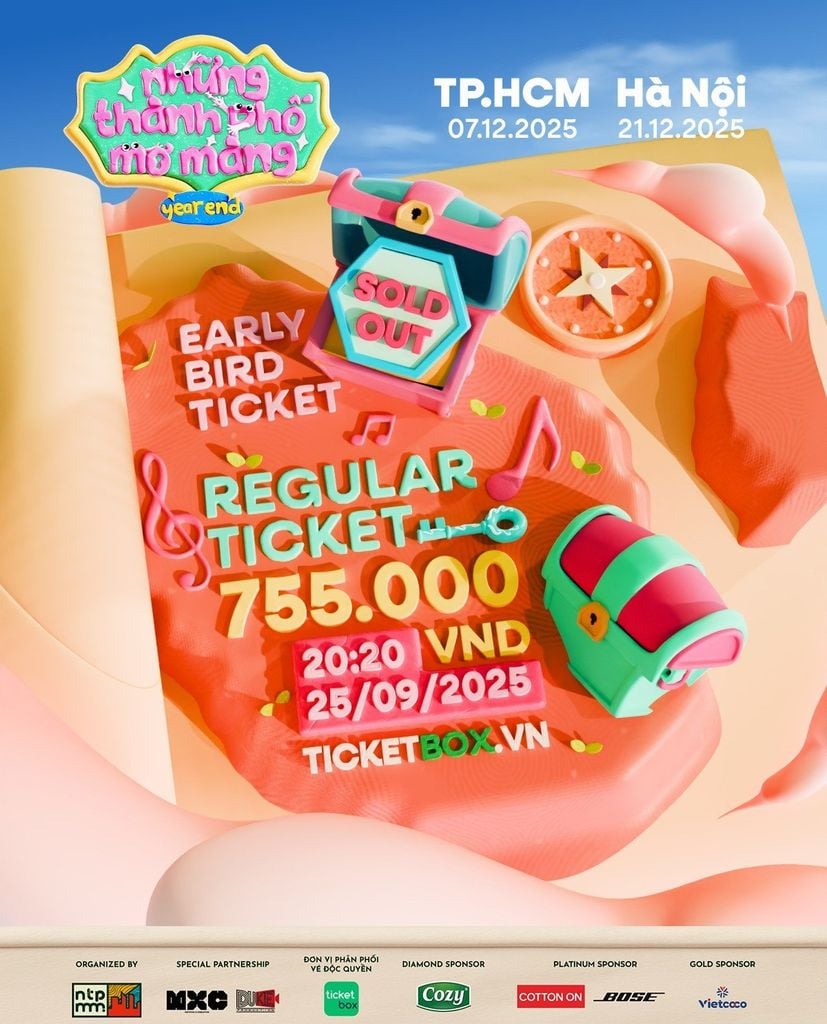 Vé Regular NTPMM Year End 2025 – Wondertopia Land