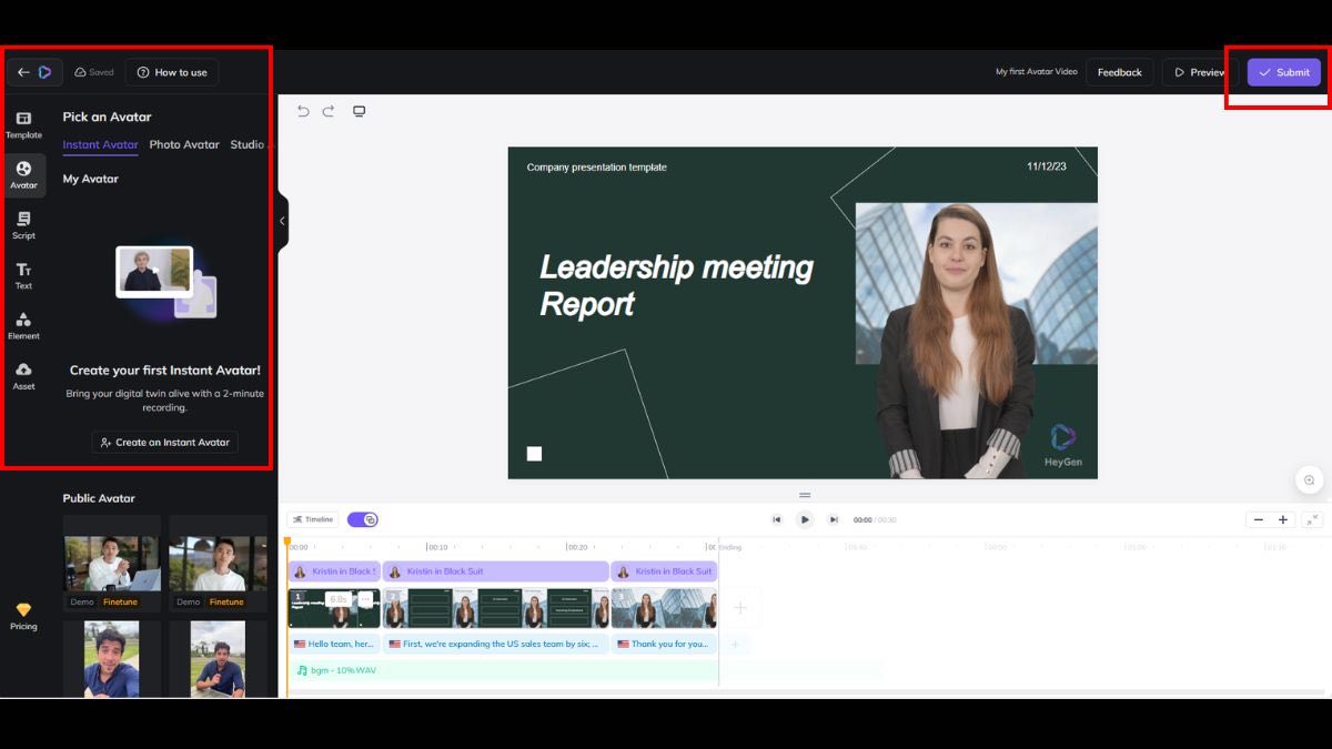 Cách chỉnh sửa video bằng Hygen