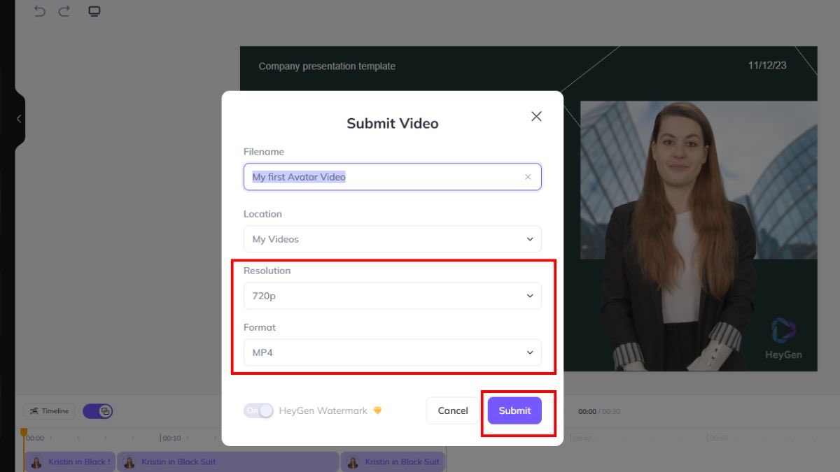 Cách sử dụng Hygen AI làm video