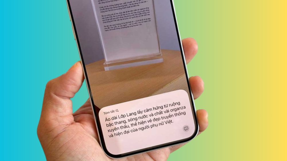 Cách tóm tắt nội dung trên iPhone