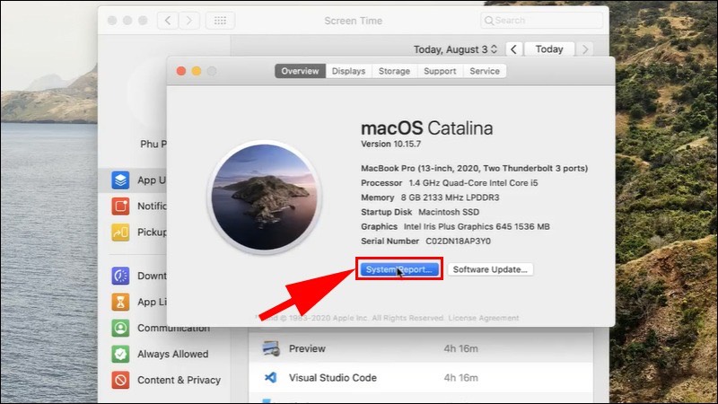 Hướng dẫn kiểm tra chu kỳ sạc pin MacBook Air M4