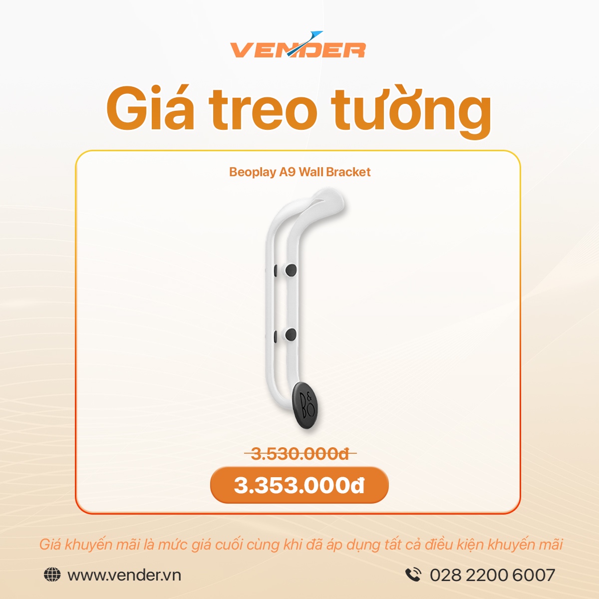 Phụ kiện B&O giá rẻ tại Vender