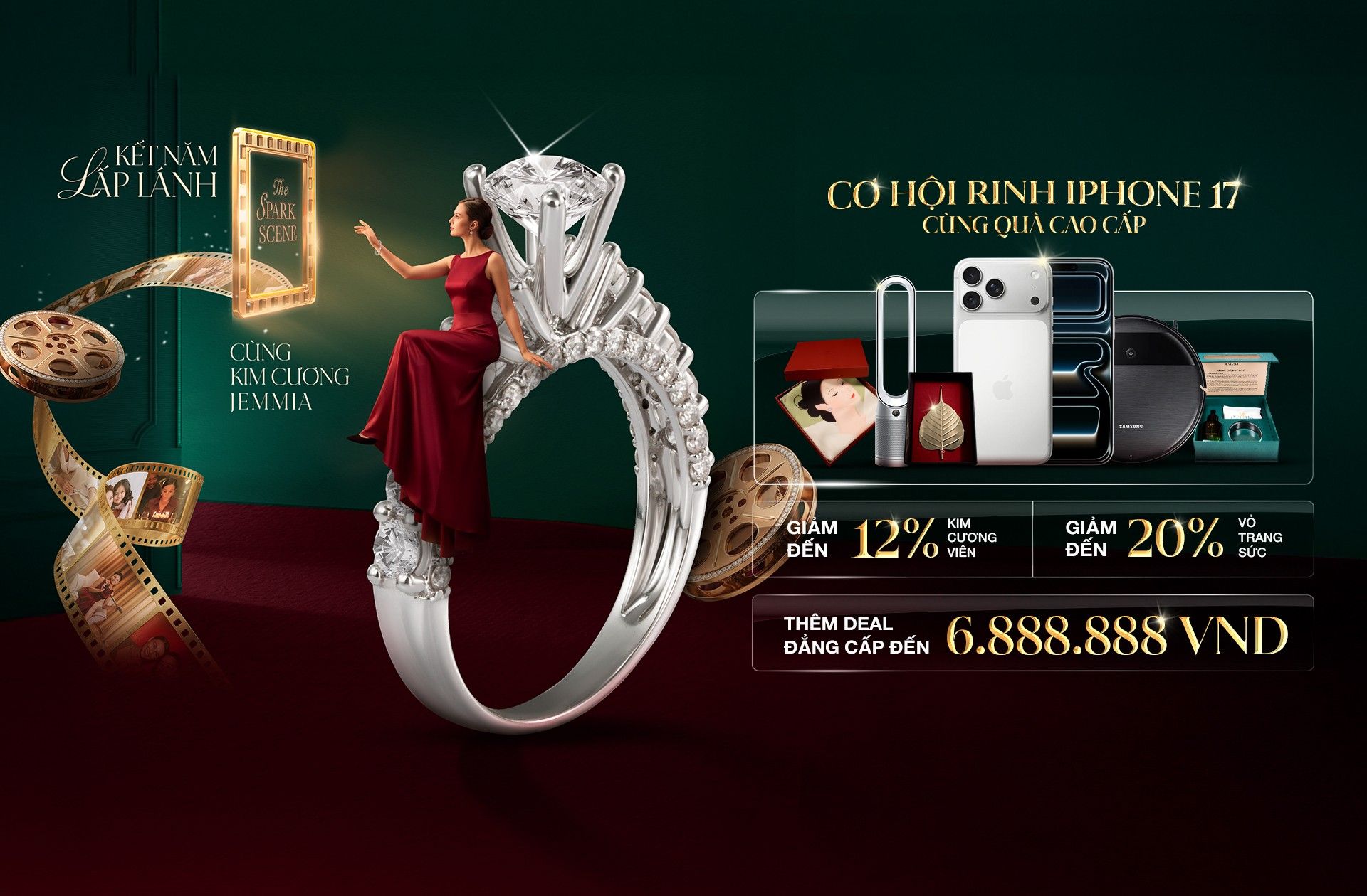 Radiant Diamonds, End the Year Sparkling