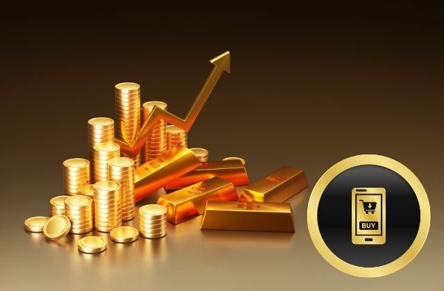 How to register to buy gold online through a banking app