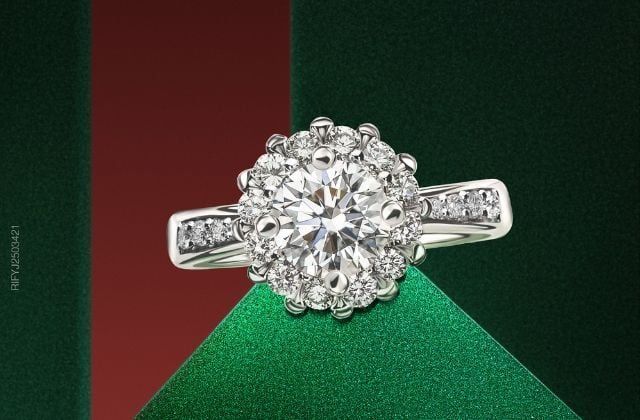 What does a 1-billion-VND diamond ring look like?