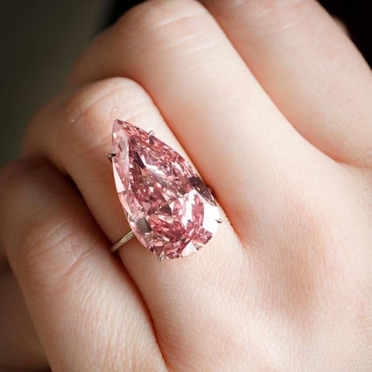 5 Large Pink Diamond Rings Representing Perfect Beauty