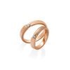 7 Luxurious and Charming Rose Gold Diamond Rings