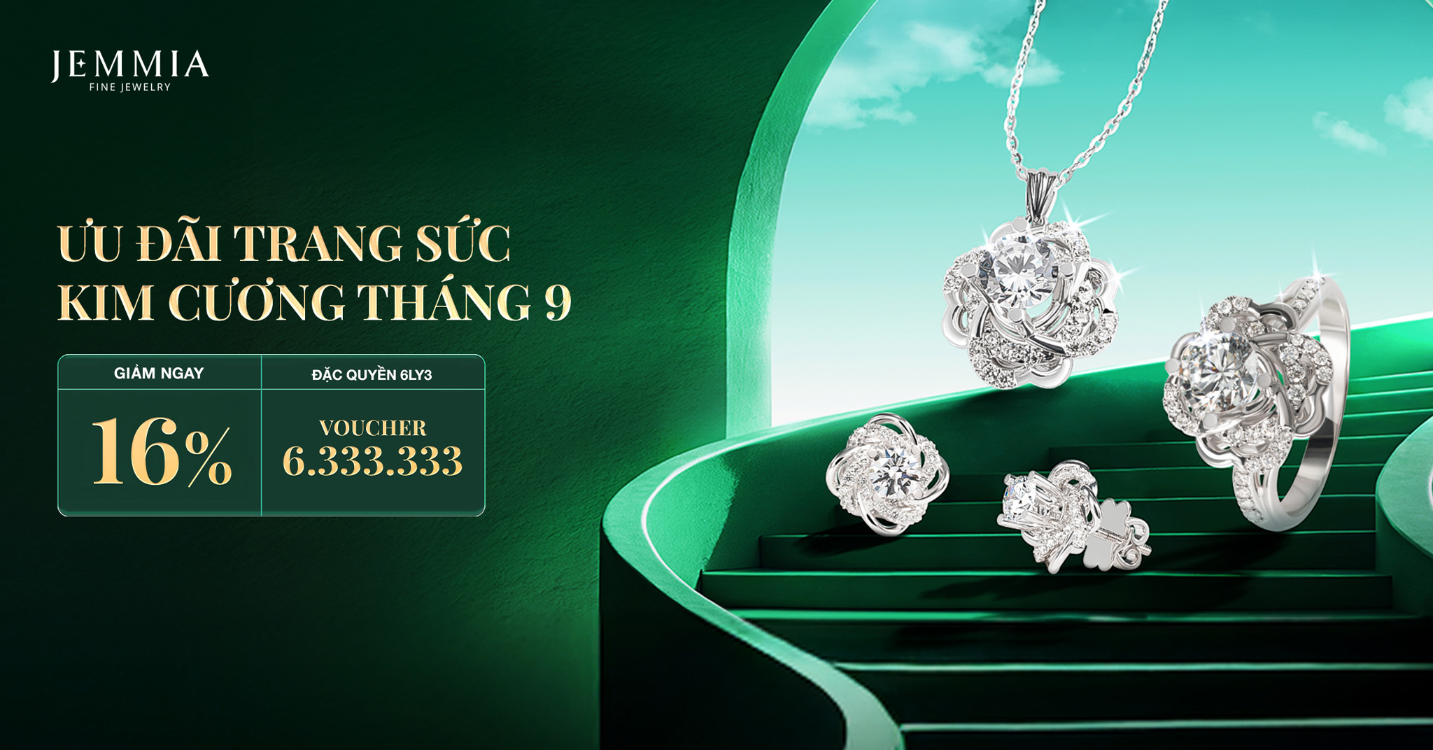 ưu đãi trang sức kim cương