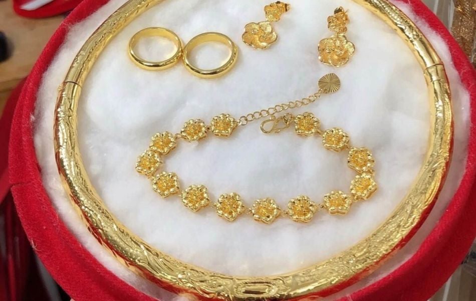 Bộ vàng cưới 1 cây
