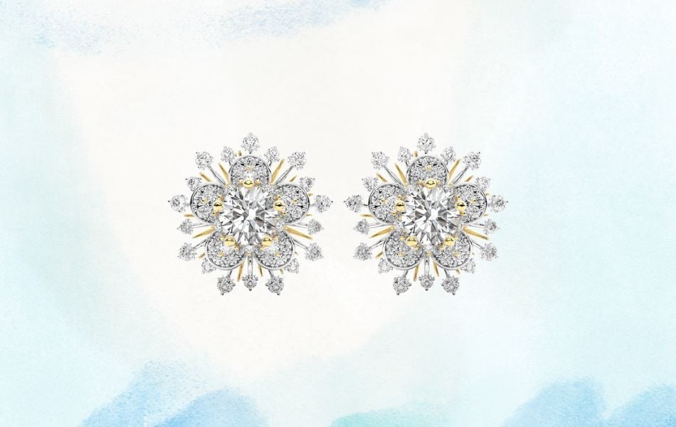 bông tai cưới kim cương