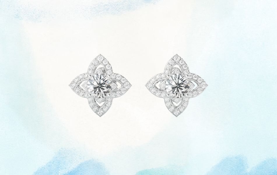 bông tai cưới kim cương