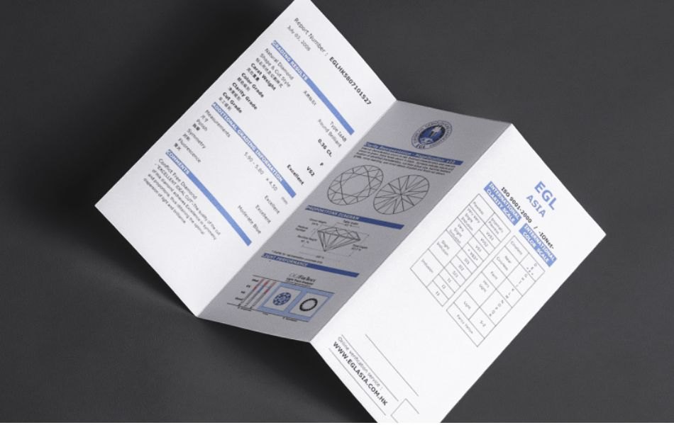 Tiêu chuẩn chấm điểm trong EGL Diamond Certification được thực hiện cực kỳ nghiêm ngặt