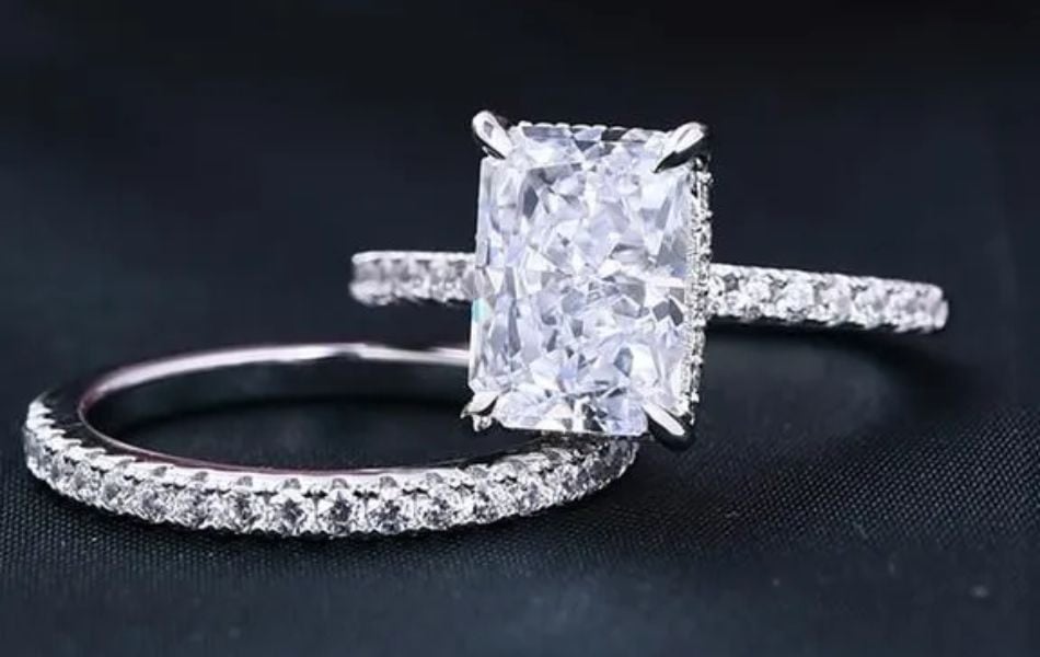 Vẻ đẹp của giác cắt kim cương Radiant?