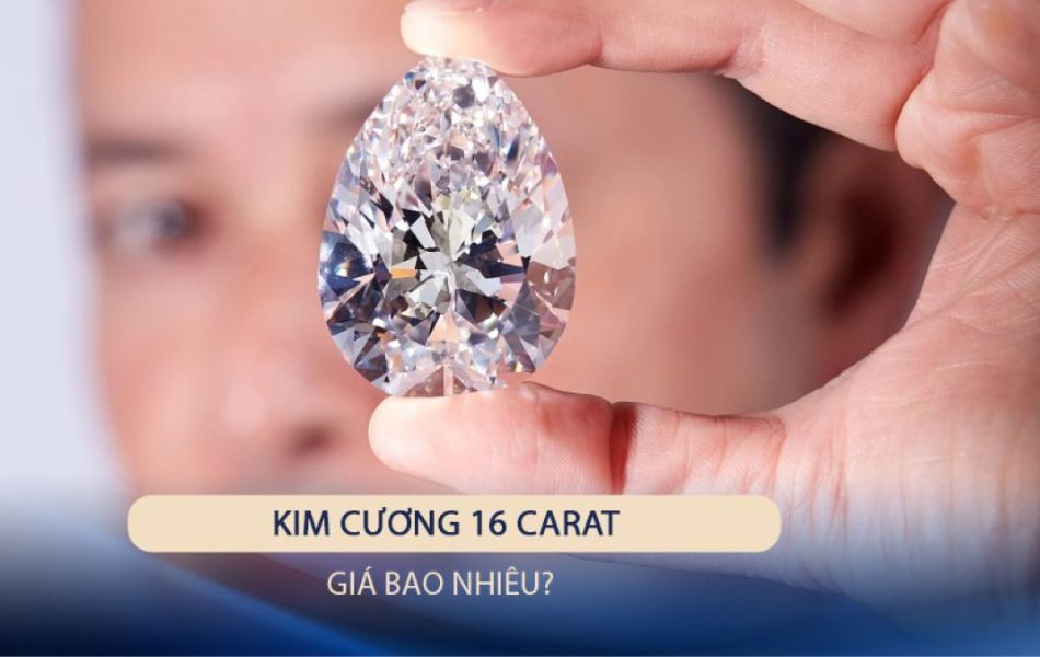 kim cương 16 carat bao nhiêu gram