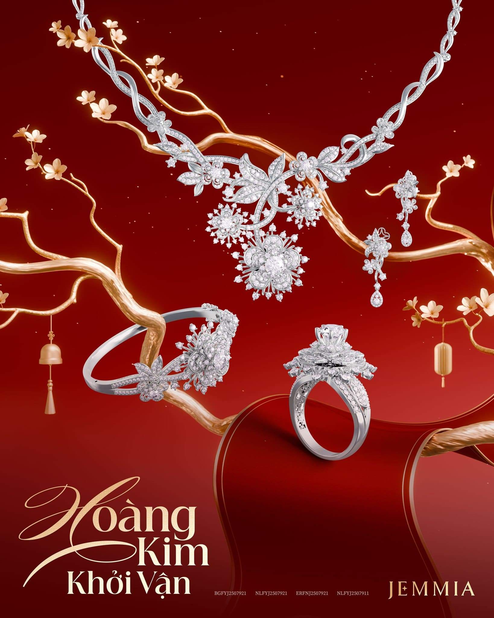 Ứng dụng kim cương trong trang sức