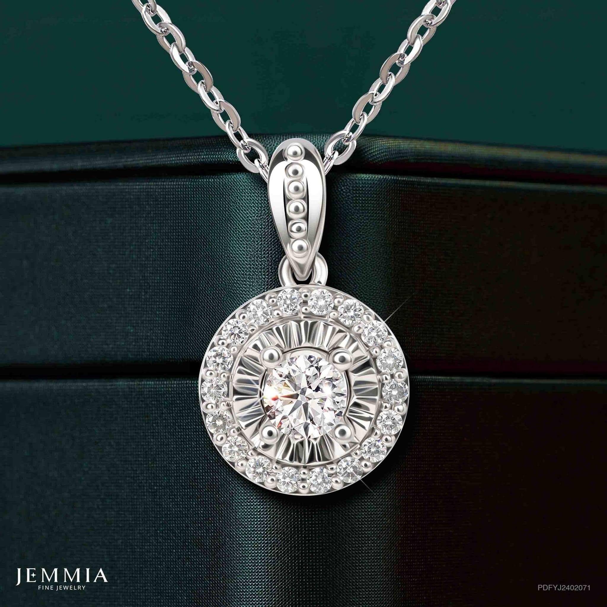 dây chuyền kim cương