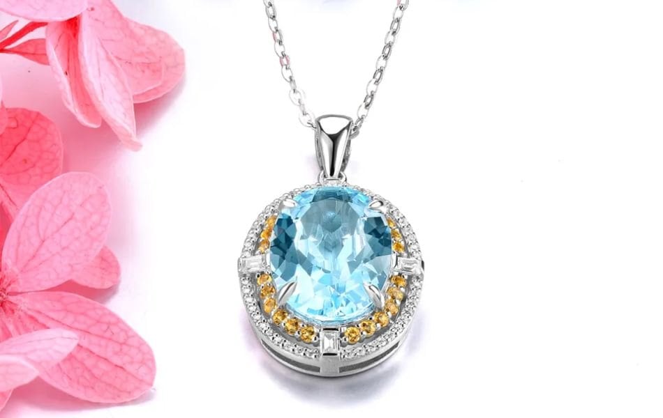 đá topaz xanh là gì