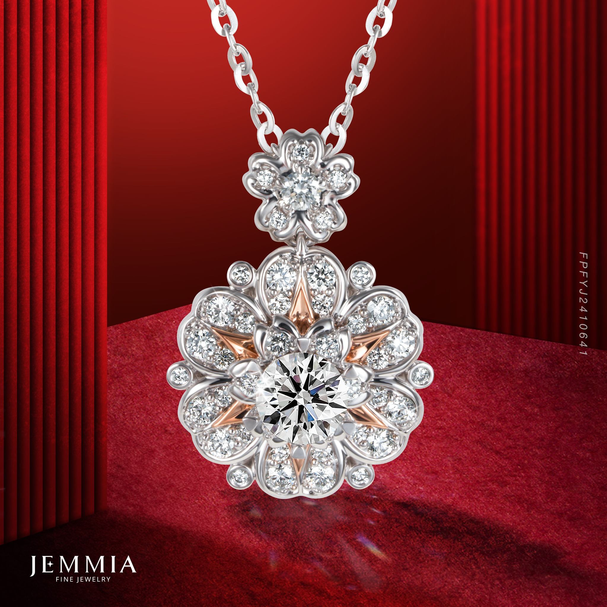 top 6 mẫu dây chuyền kim cương đẹp