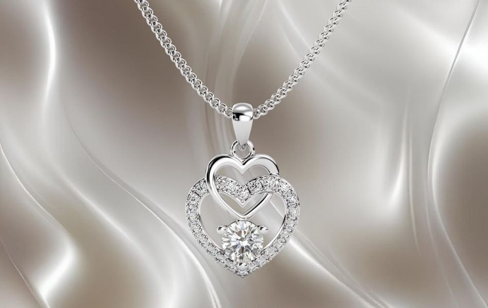 top 6 mẫu dây chuyền kim cương đẹp