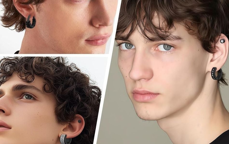 đeo khuyên tai bên trái