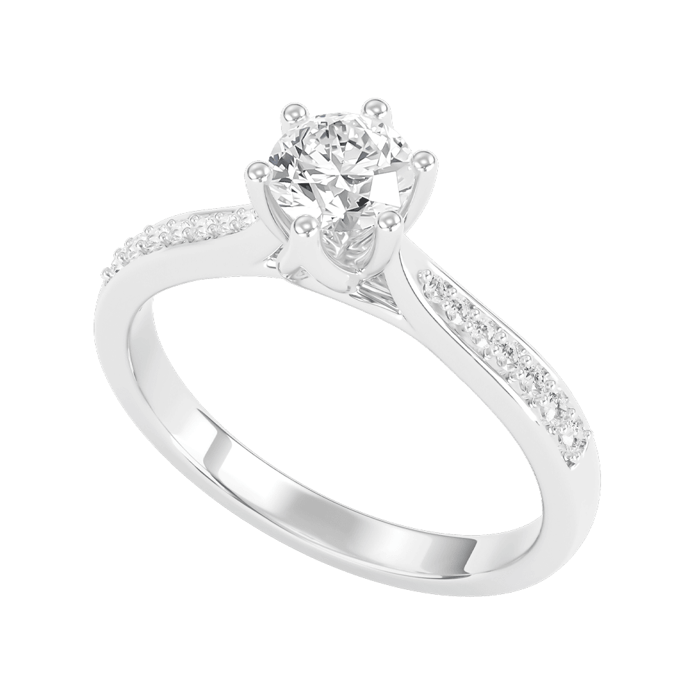 Gợi ý 10 nhẫn kim cương 1 hột đon giản