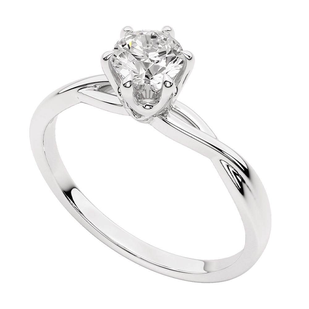 Gợi ý 10 nhẫn kim cương 1 hột đon giản