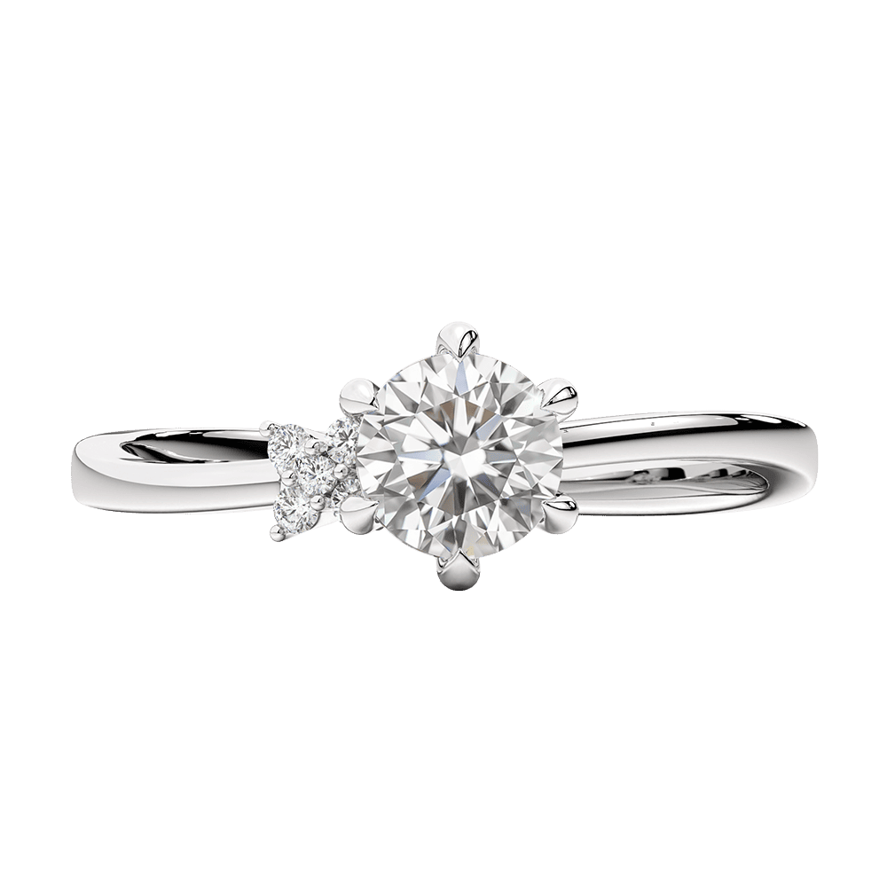 Gợi ý 10 nhẫn kim cương 1 hột đon giản